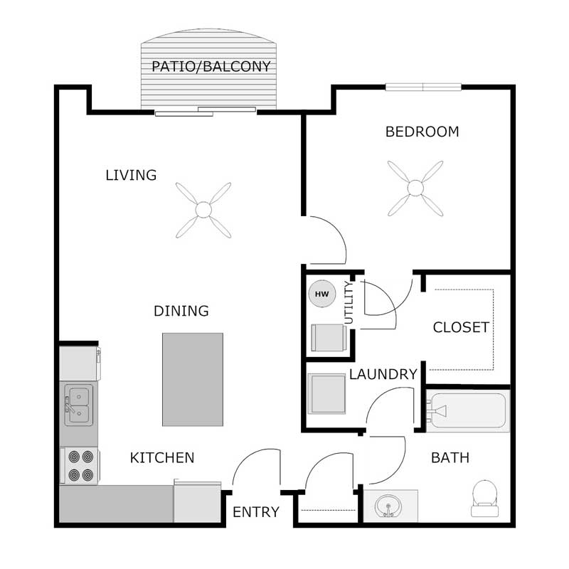 Floor Plans The Gateway Apartments Oconomowoc, Wisconsin